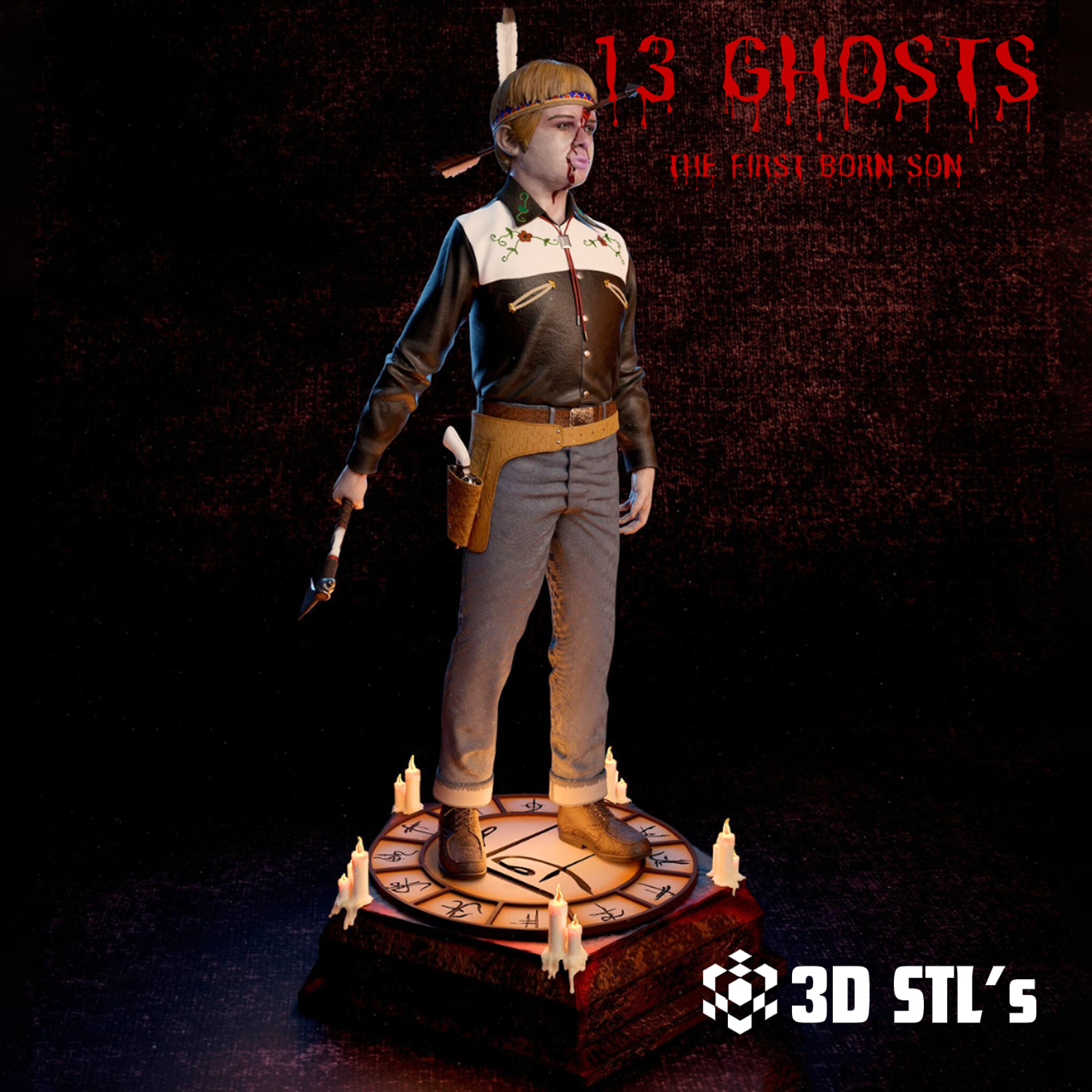 First Born Son STL – 3D print preview 2