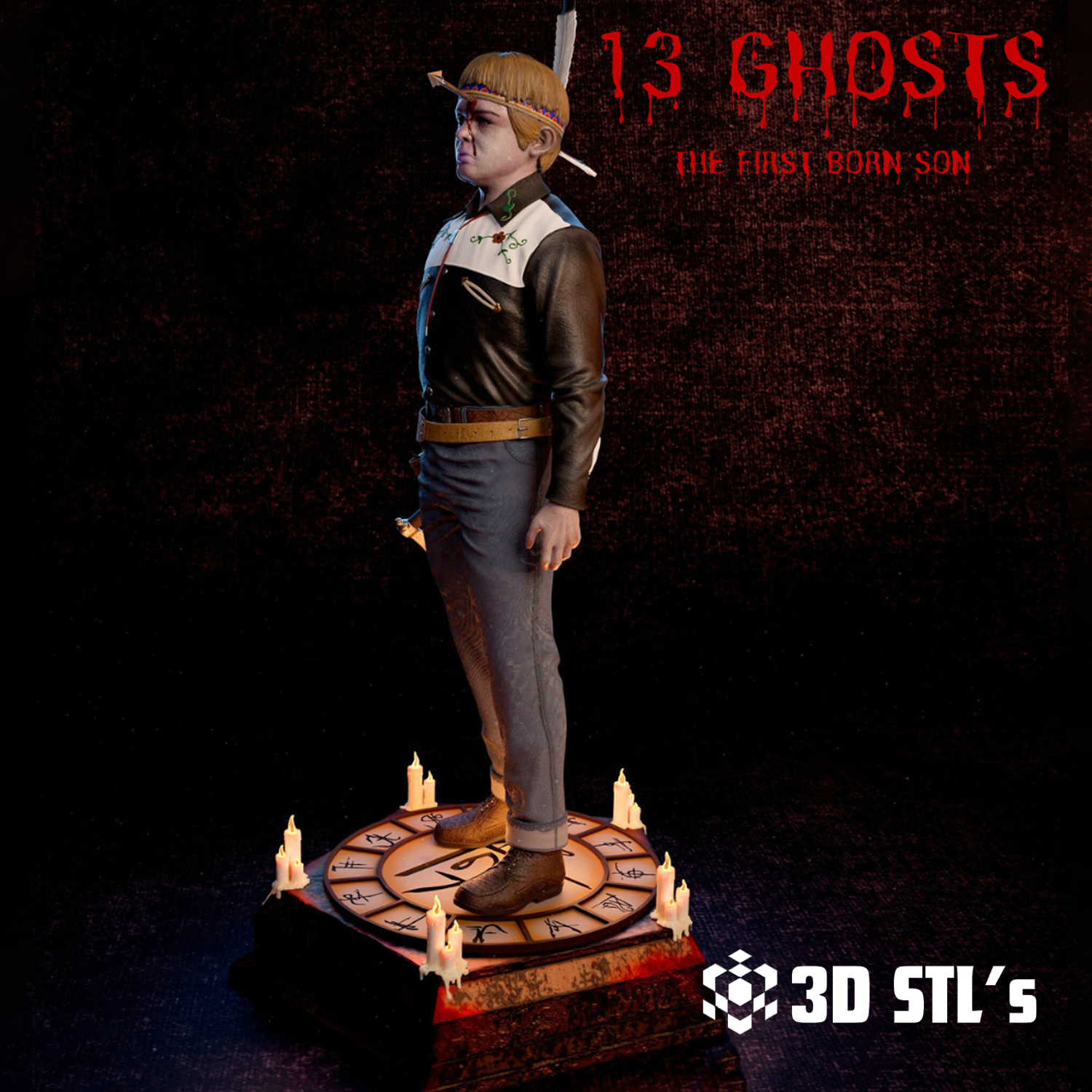 First Born Son STL – 3D print preview 3