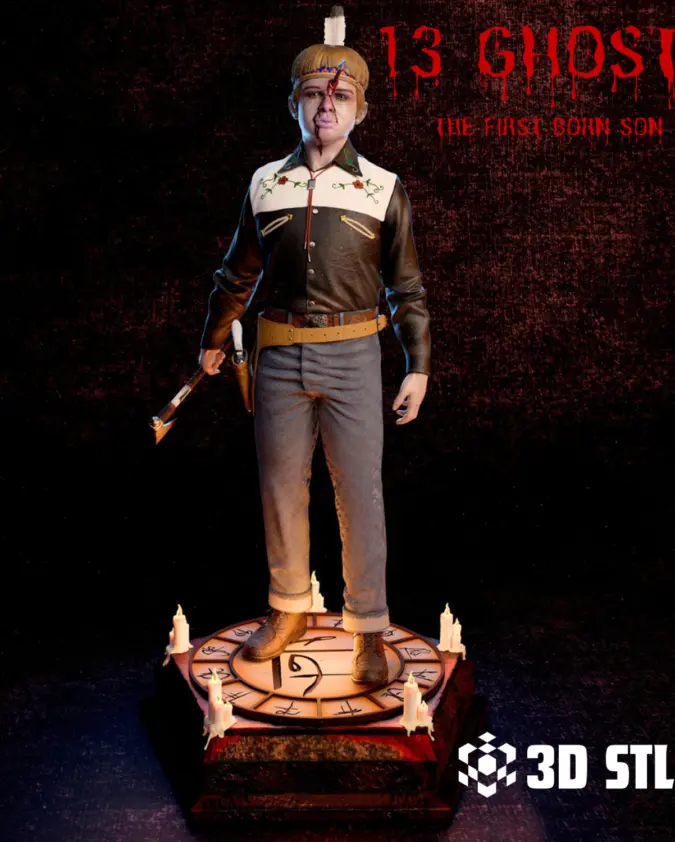 First Born Son STL – Thirteen Ghosts Billy Figure & Bust