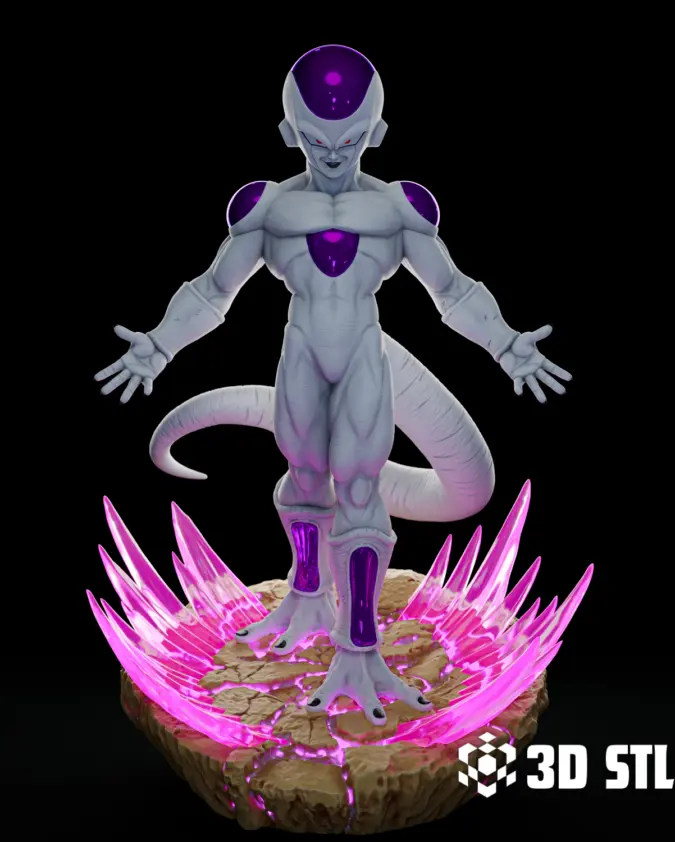 Freezer Final Form STL – DBZ Villain Collector 3D Print