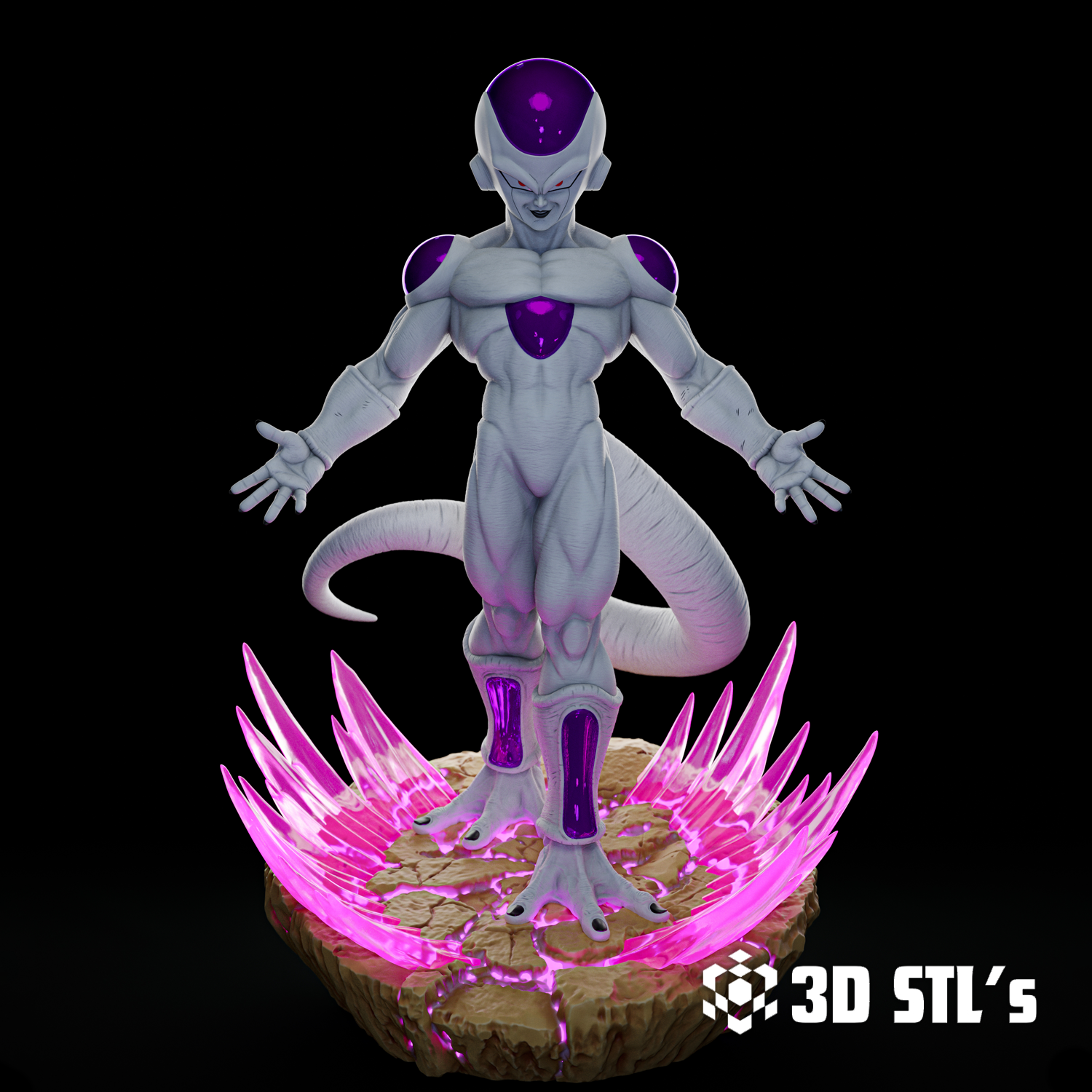Freezer Final Form STL – DBZ Villain Collector 3D Print
