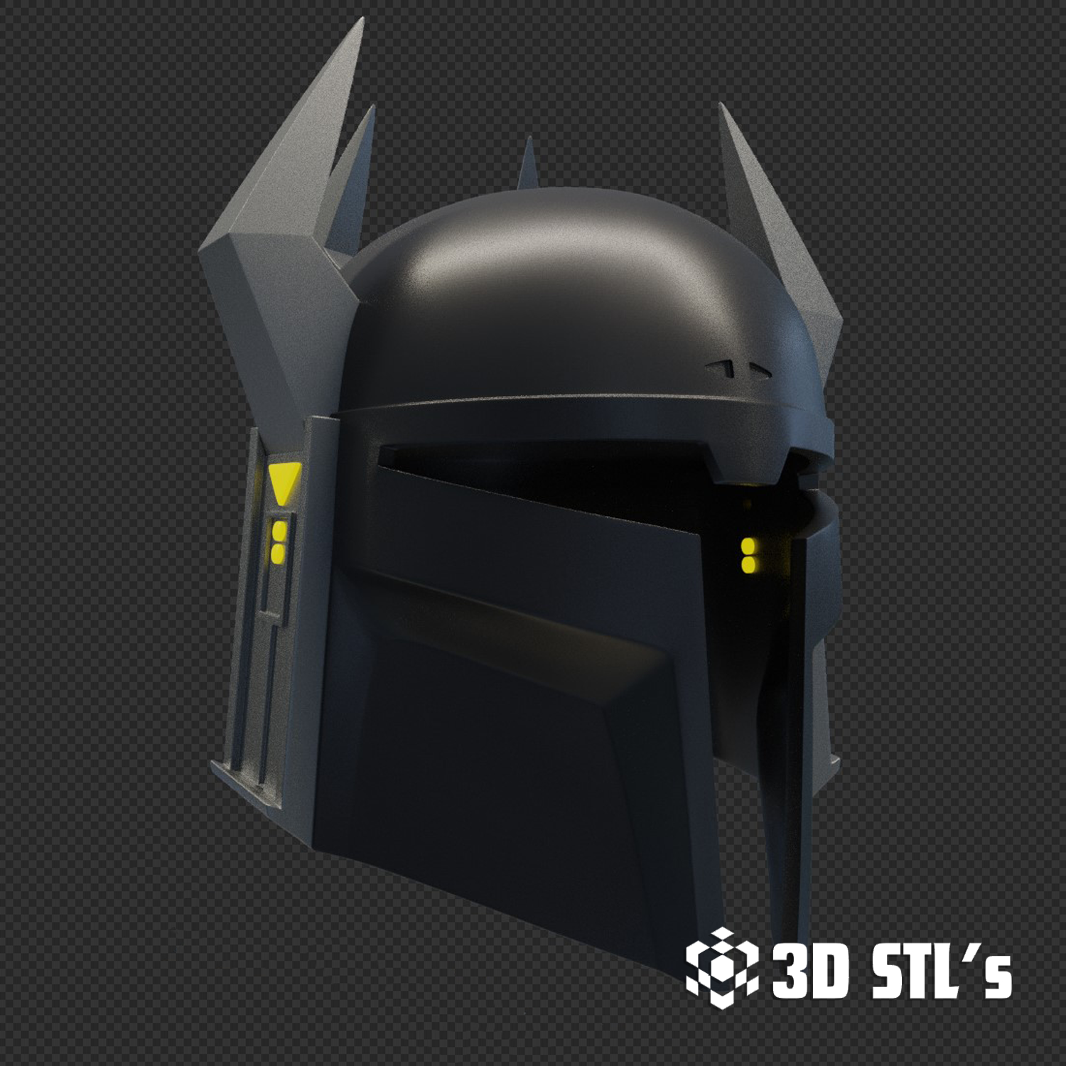 Gar Saxon Helmet STL – 3D print preview 2
