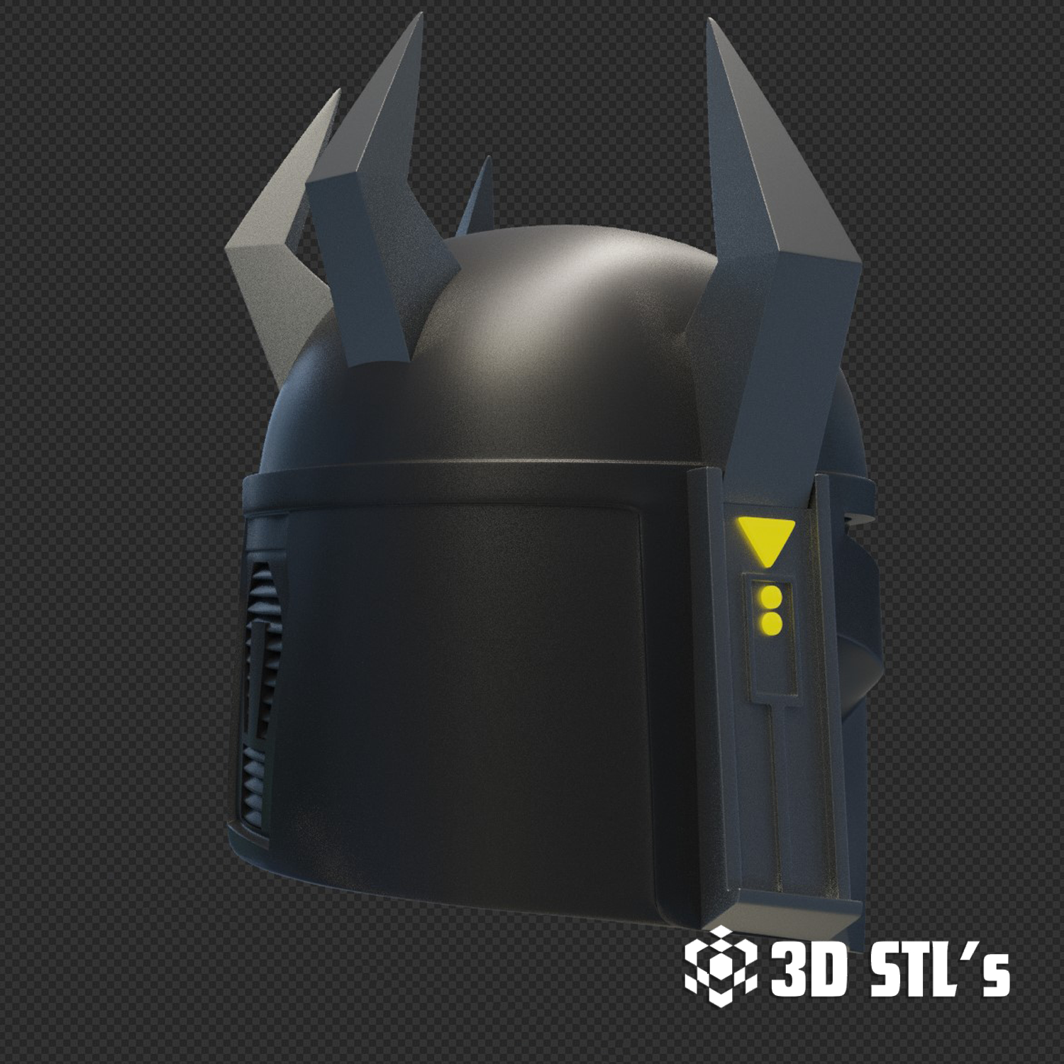 Gar Saxon Helmet STL – 3D print preview 4