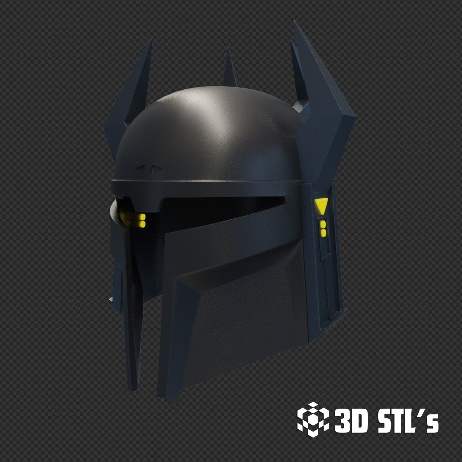 Gar Saxon Helmet STL – Star Wars Mandalorian Cosplay Helmet