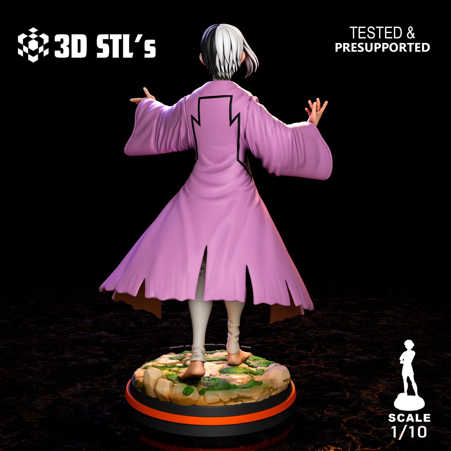 Gen Asagiri STL – 3D print preview 5