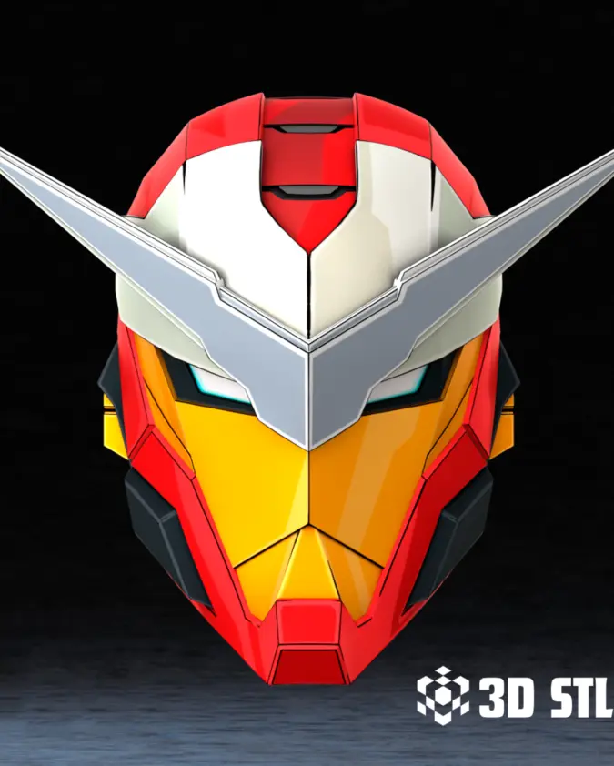 Iron Man Tokon Helmet STL & 3MF – Stylised Armour Cosplay