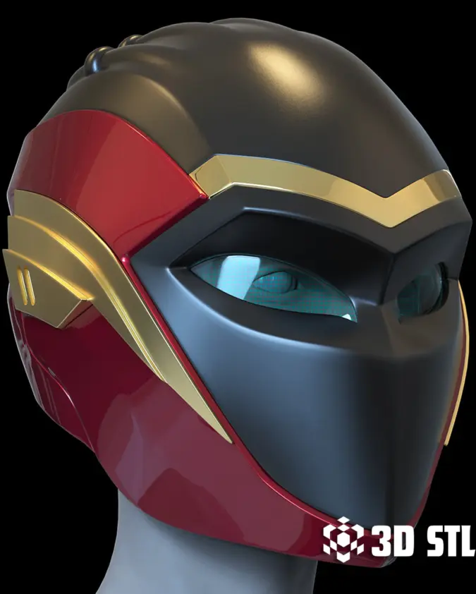 Ironheart Helmet STL – Black Panther Wakanda Forever Cosplay