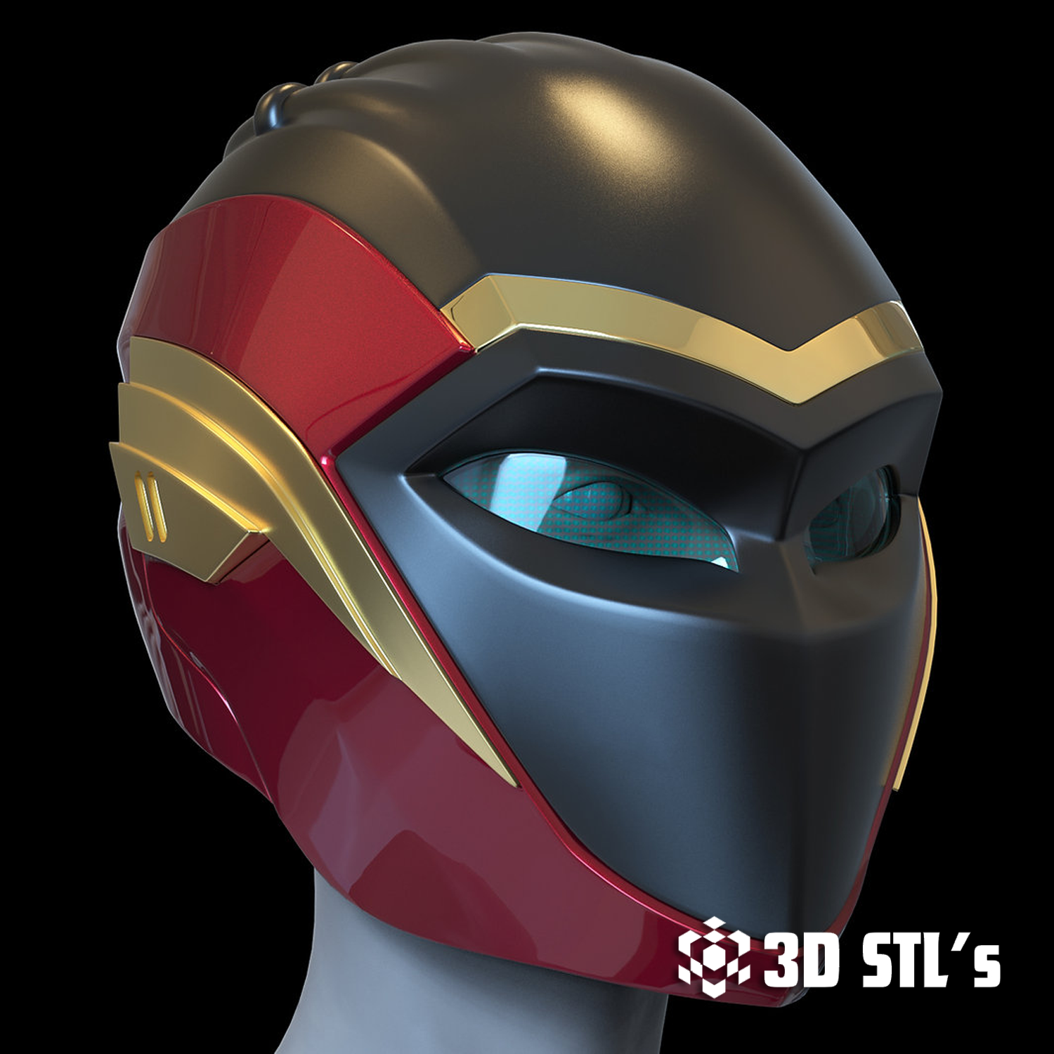 Ironheart Helmet STL – Black Panther Wakanda Forever Cosplay