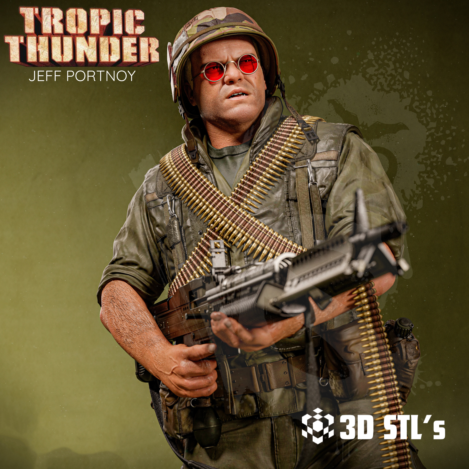 Jeff Portnoy STL – 3D print preview 6