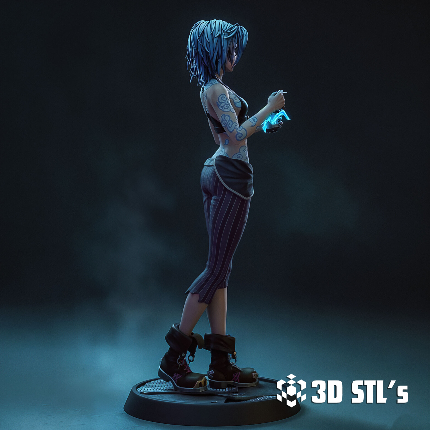 Jinx STL with Lychee Files – 3D print preview 2