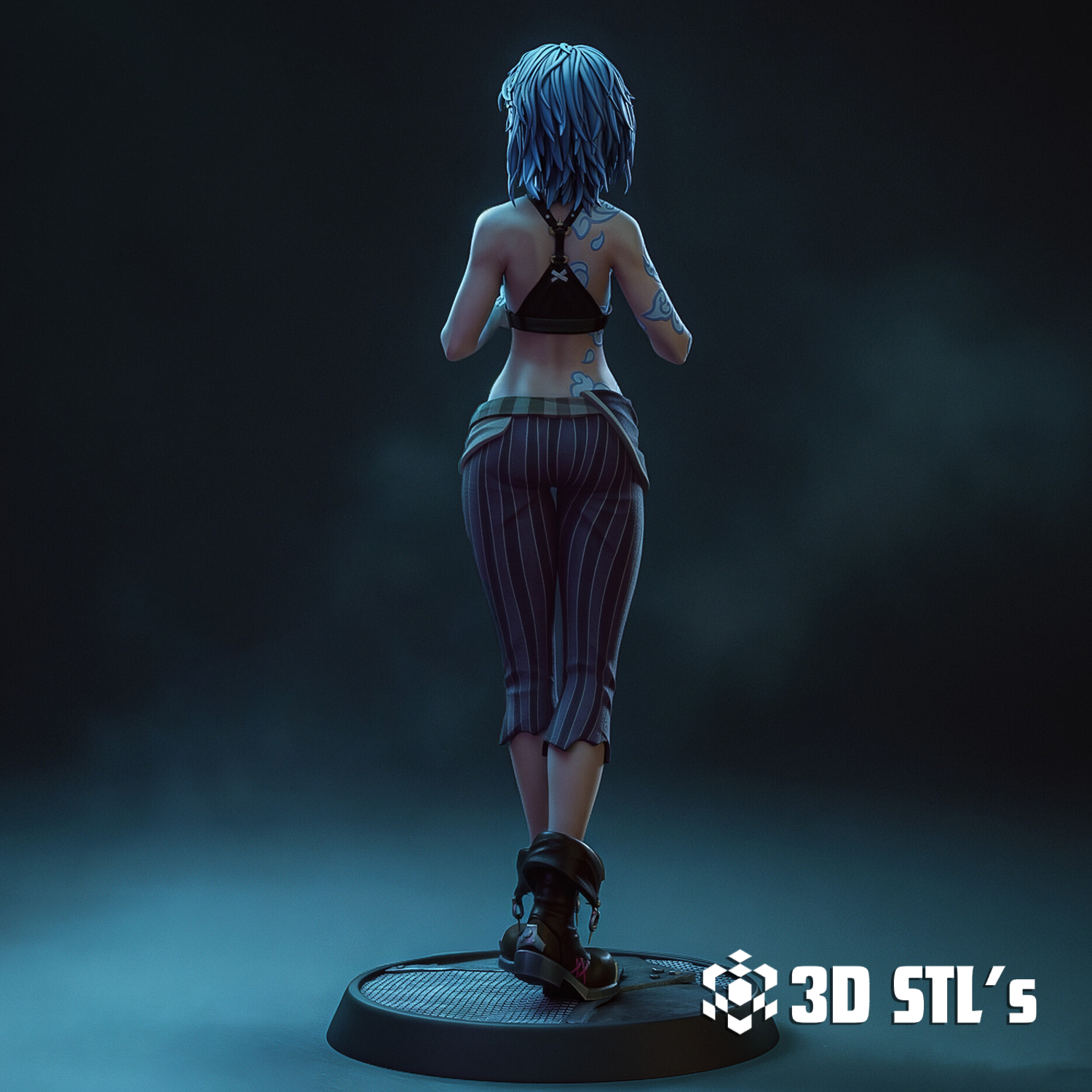 Jinx STL with Lychee Files – 3D print preview 3