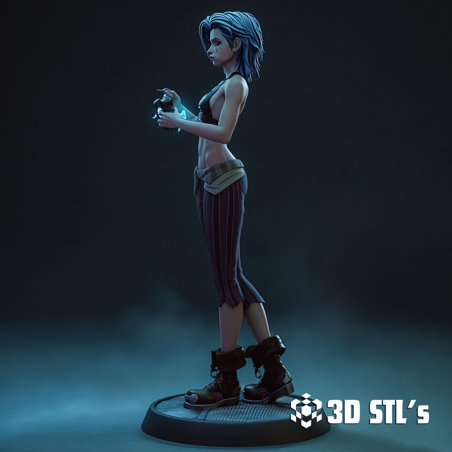 Jinx STL with Lychee Files – 3D print preview 4