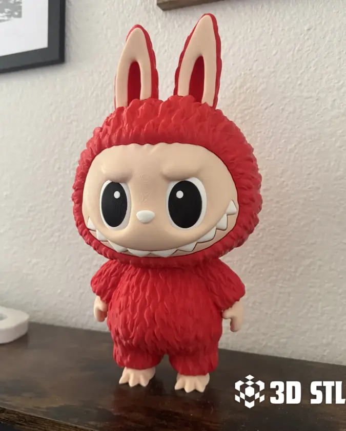 Labubu STL & 3MF – The Monsters Designer Toy 3D Print