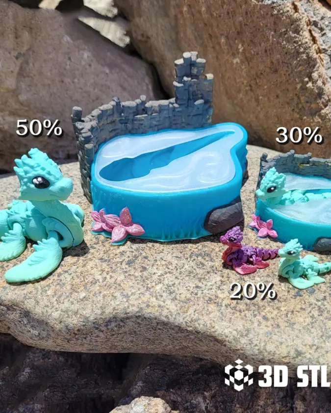 Loch Ness Monster STL & 3MF – Nessie Cryptid 3D Print