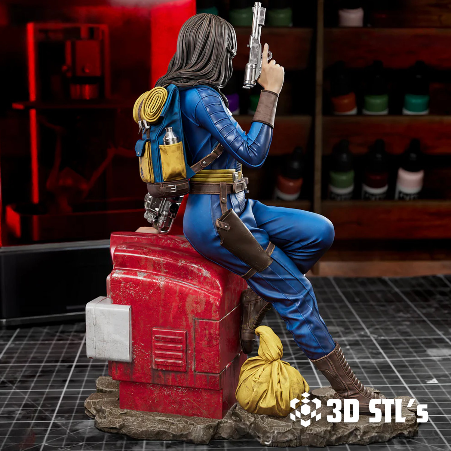 Lucy MacLean STL File – 3D print preview 5