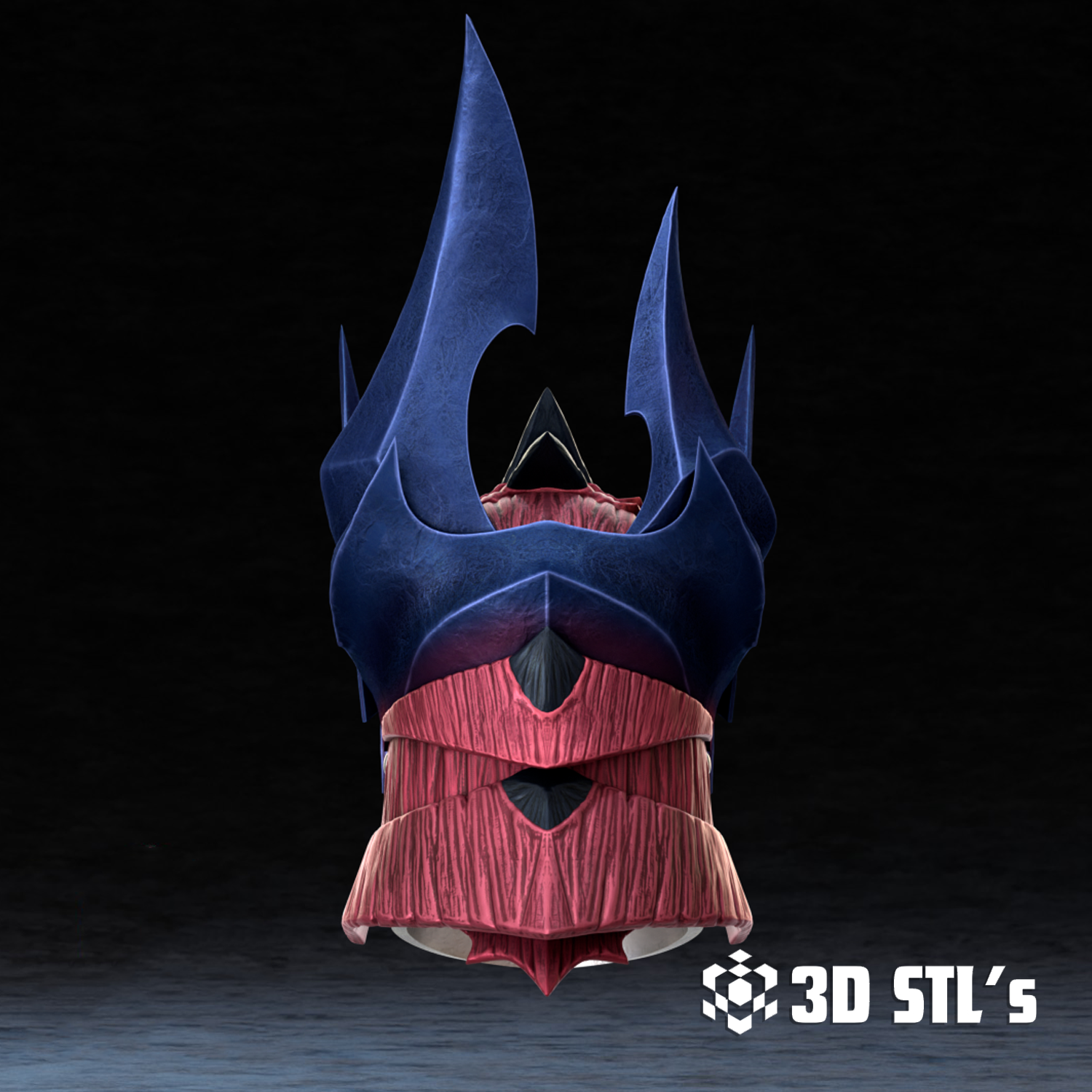 Glavenus Helmet STL – 3D print preview 4