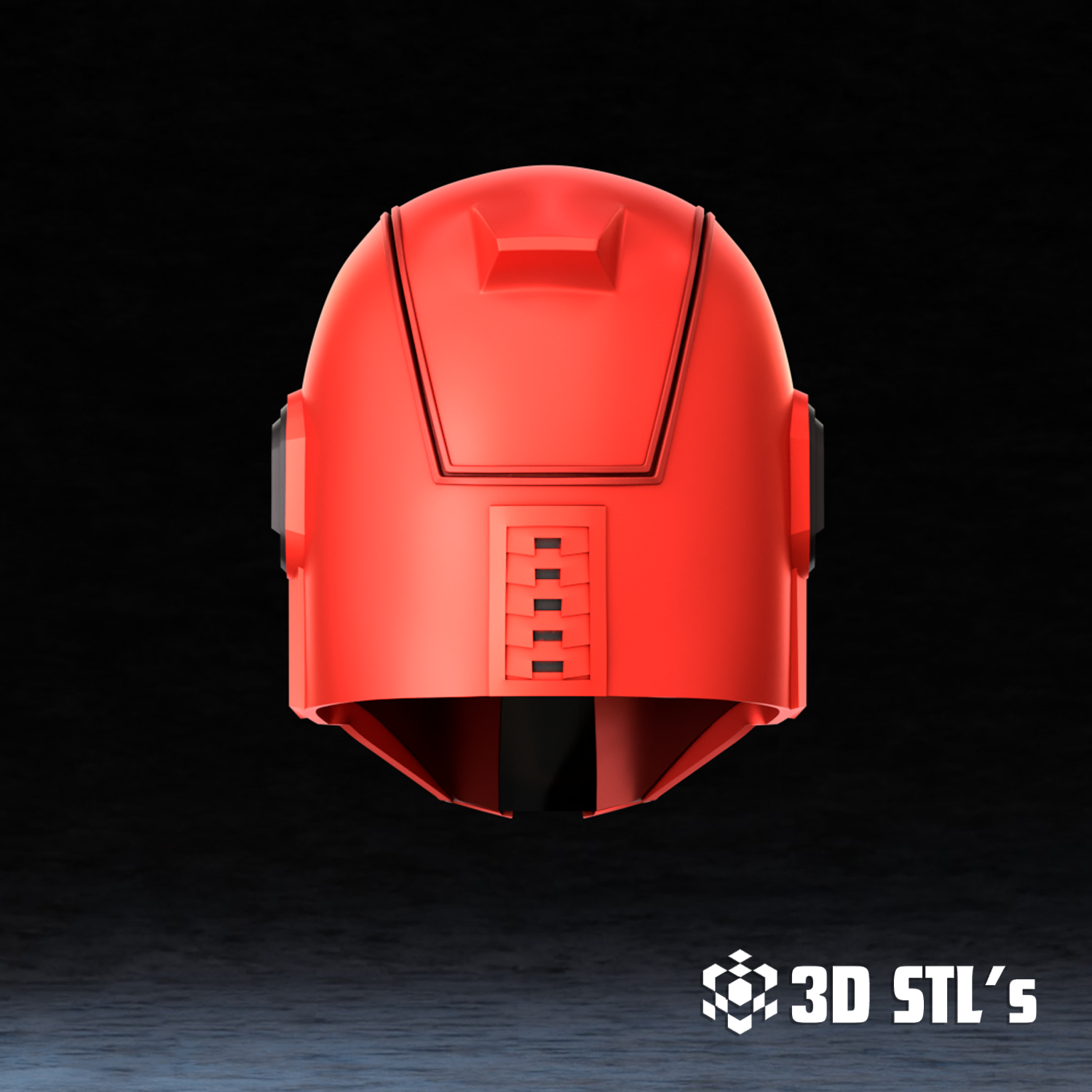 Mandalorian Deadpool Helmet STL – 3D print preview 5