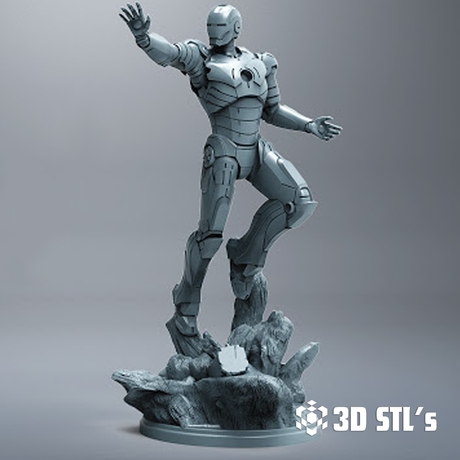 Marvel STL Pack – 3D print preview 5