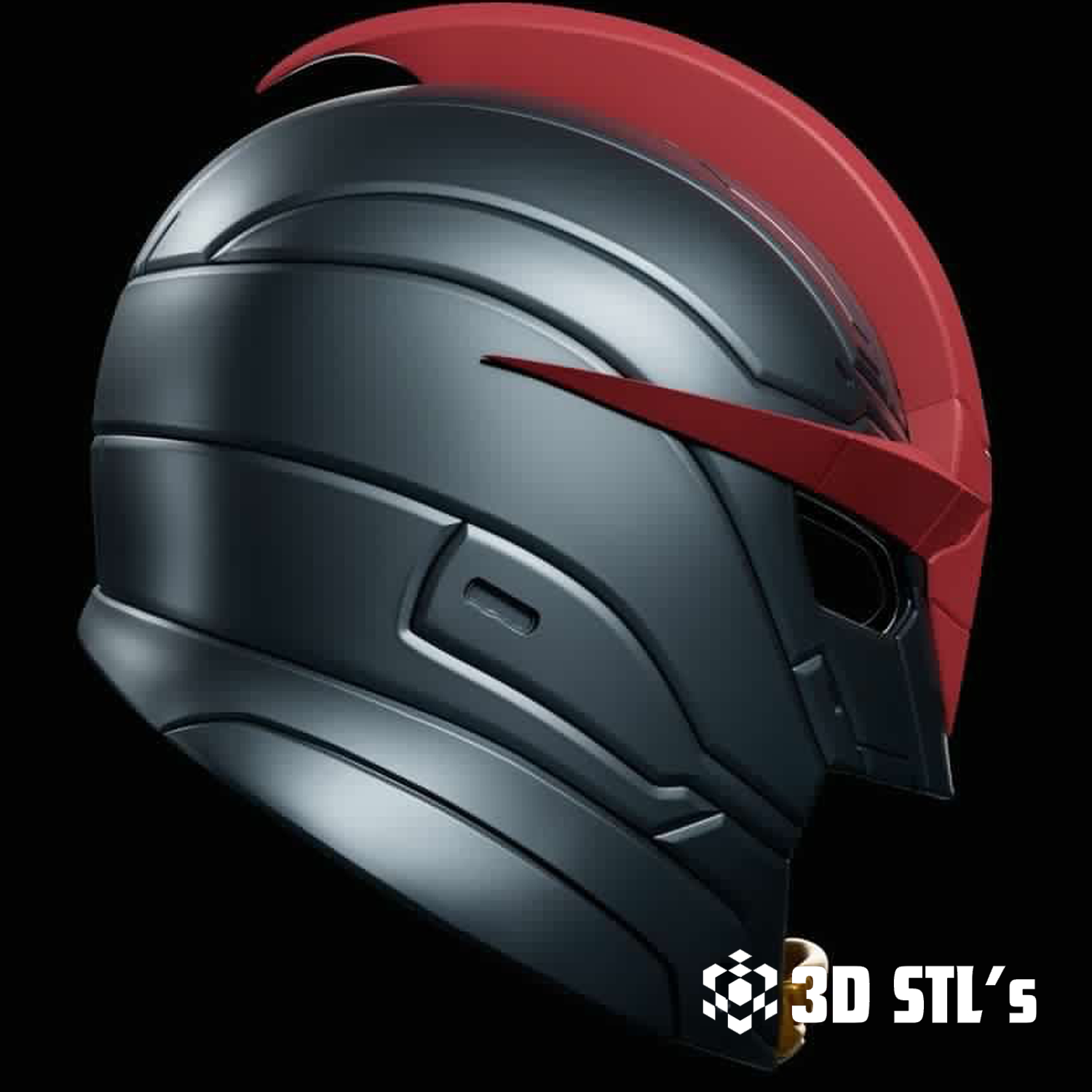 Nova Helmet STL – 3D print preview 2