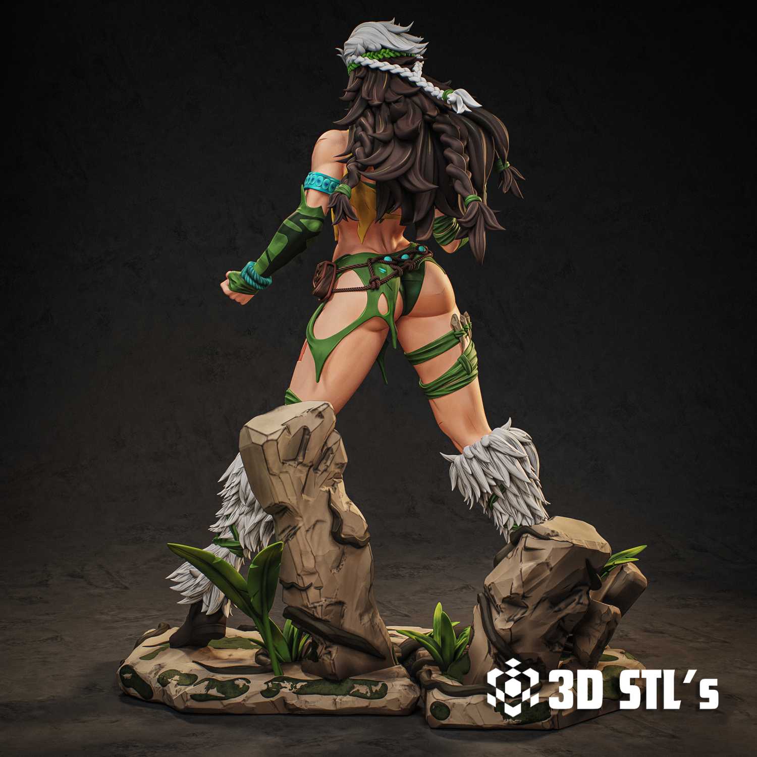 Rogue Classic STL – 3D print preview 3