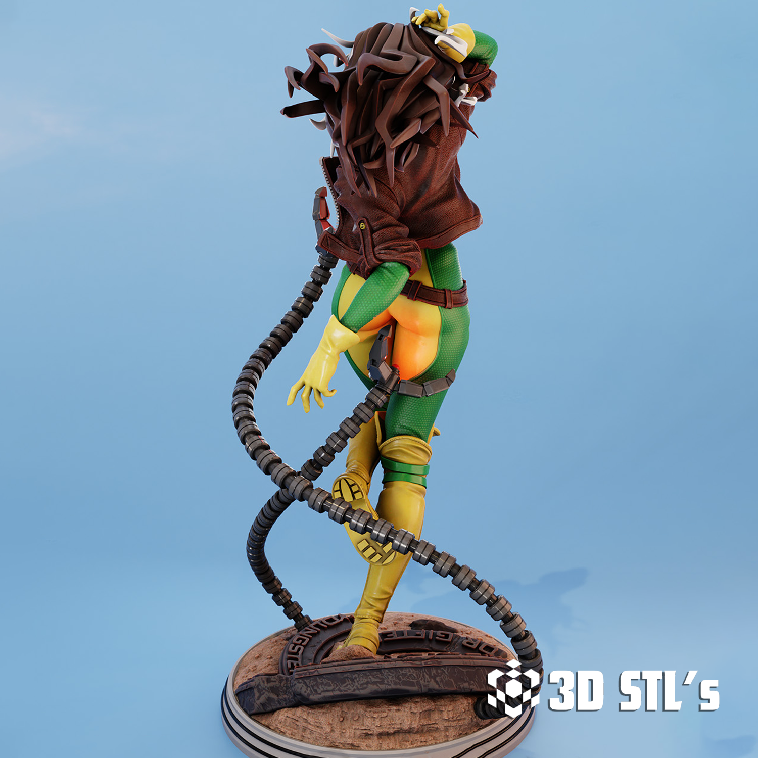 Rogue STL File – 3D print preview 5