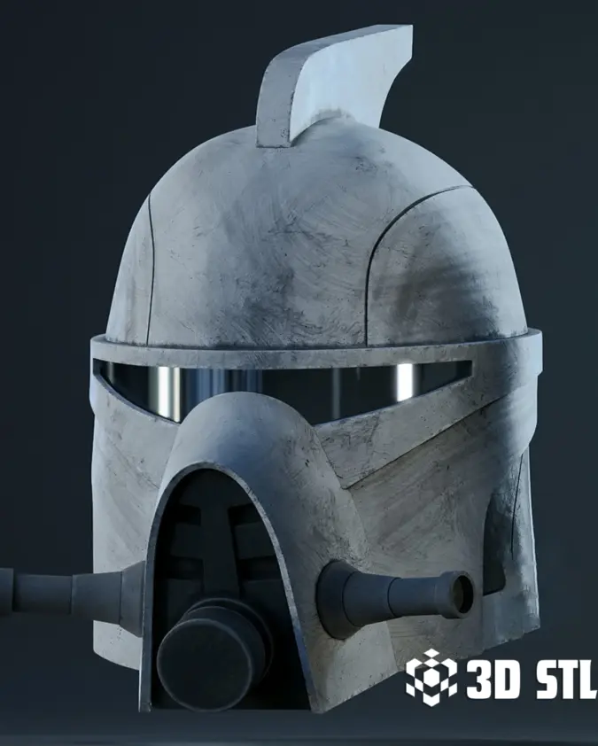SCUBA Trooper Helmet STL – Star Wars Style Wearable Helmet