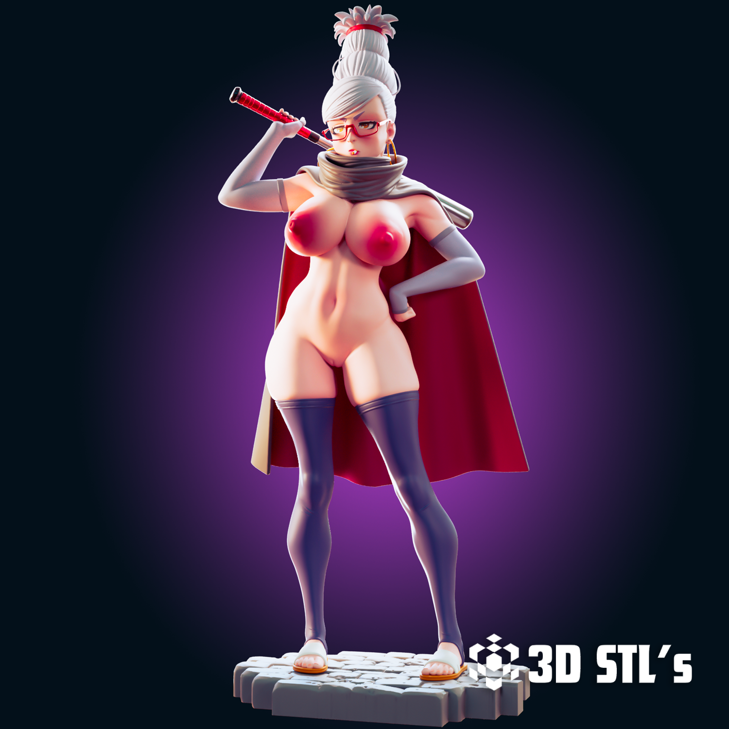 Seiko Ayase STL File – 3D print preview 2