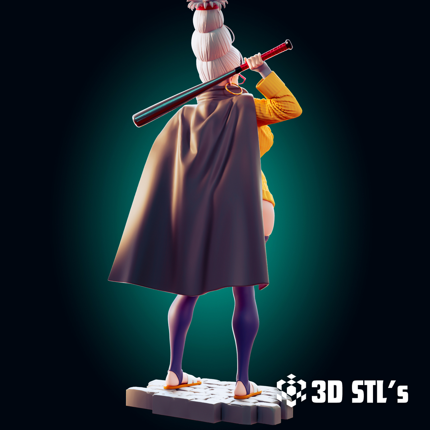 Seiko Ayase STL File – 3D print preview 6