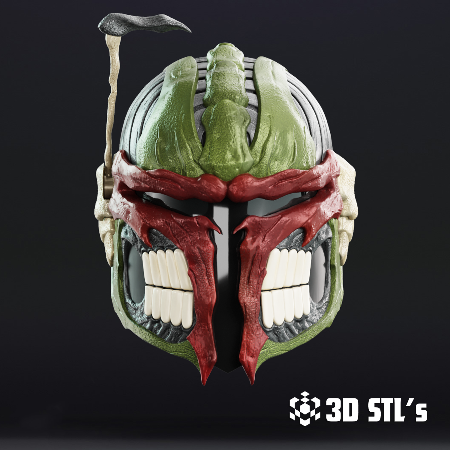 Skull Mandalorian Helmet STL – Boba Fett Inspired Cosplay