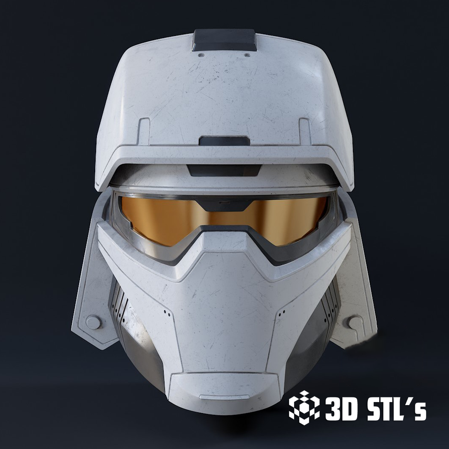 Snowtrooper Spartan Helmet STL – Star Wars Hybrid Cosplay