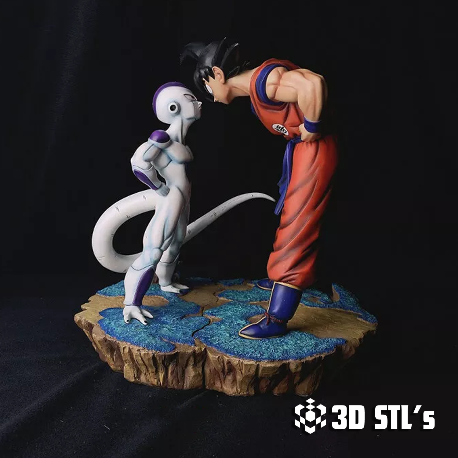 Goku vs Frieza STL Diorama – Dragon Ball Z 3D Print