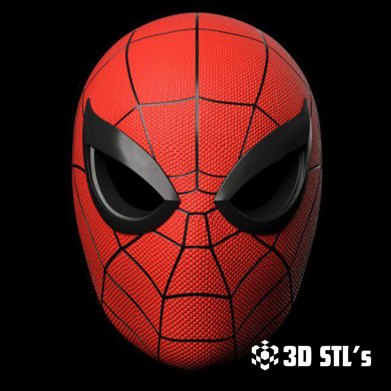 Spider-Man Mask STL – Wearable Cosplay Helmet with Magnet Lenses