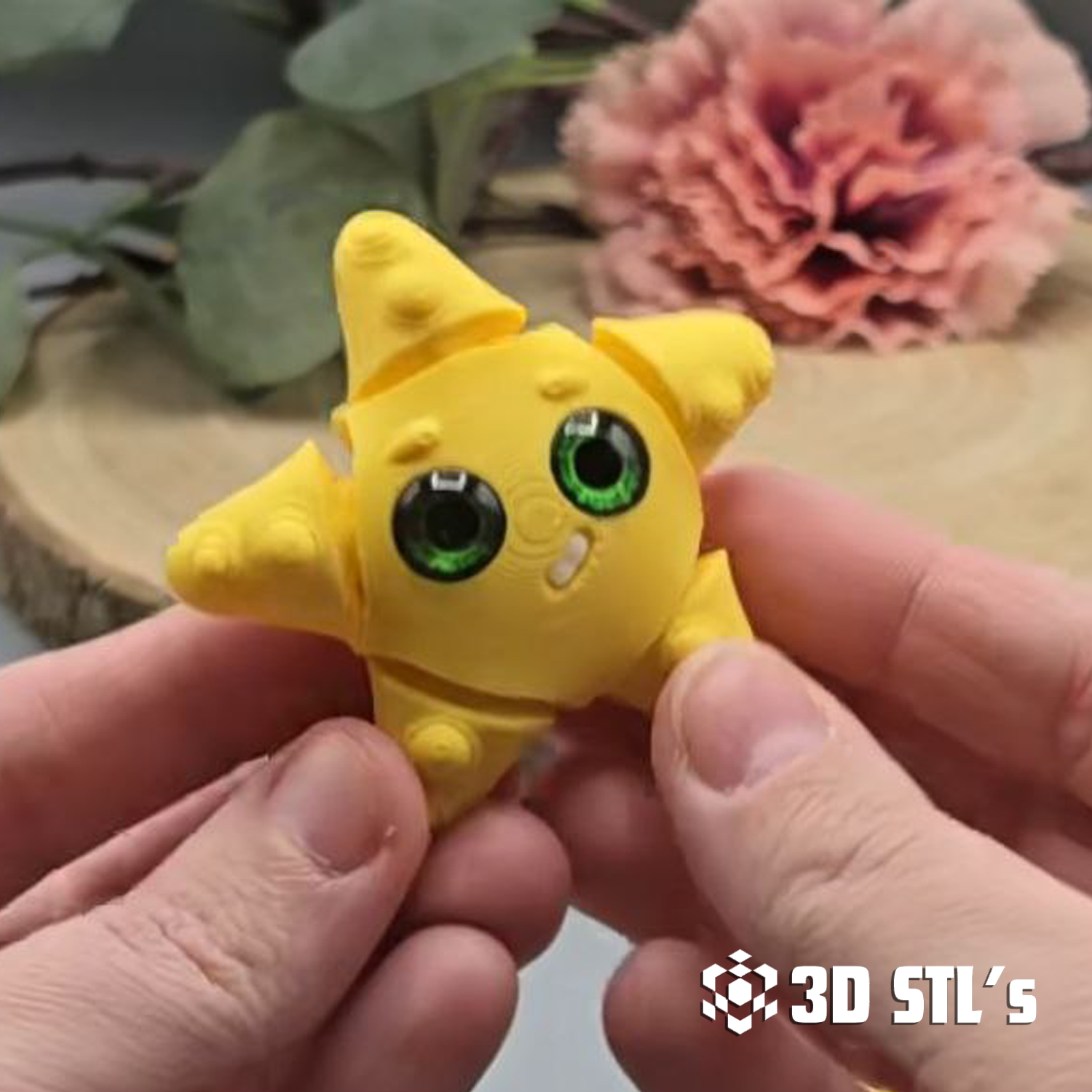 Starfish STL & 3MF – 3D print preview 2