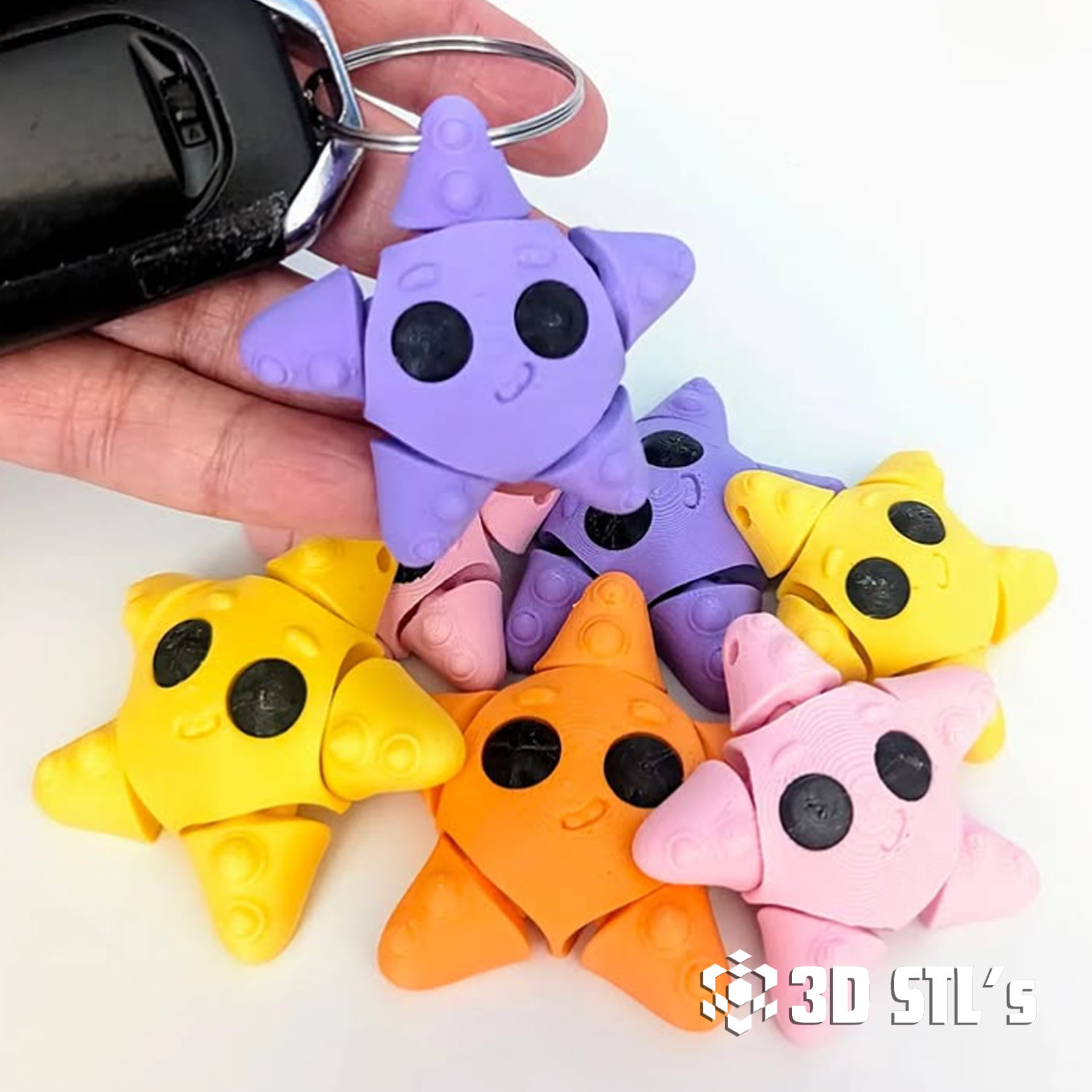 Starfish STL & 3MF – Ocean Decor 3D Print in Multiple Sizes