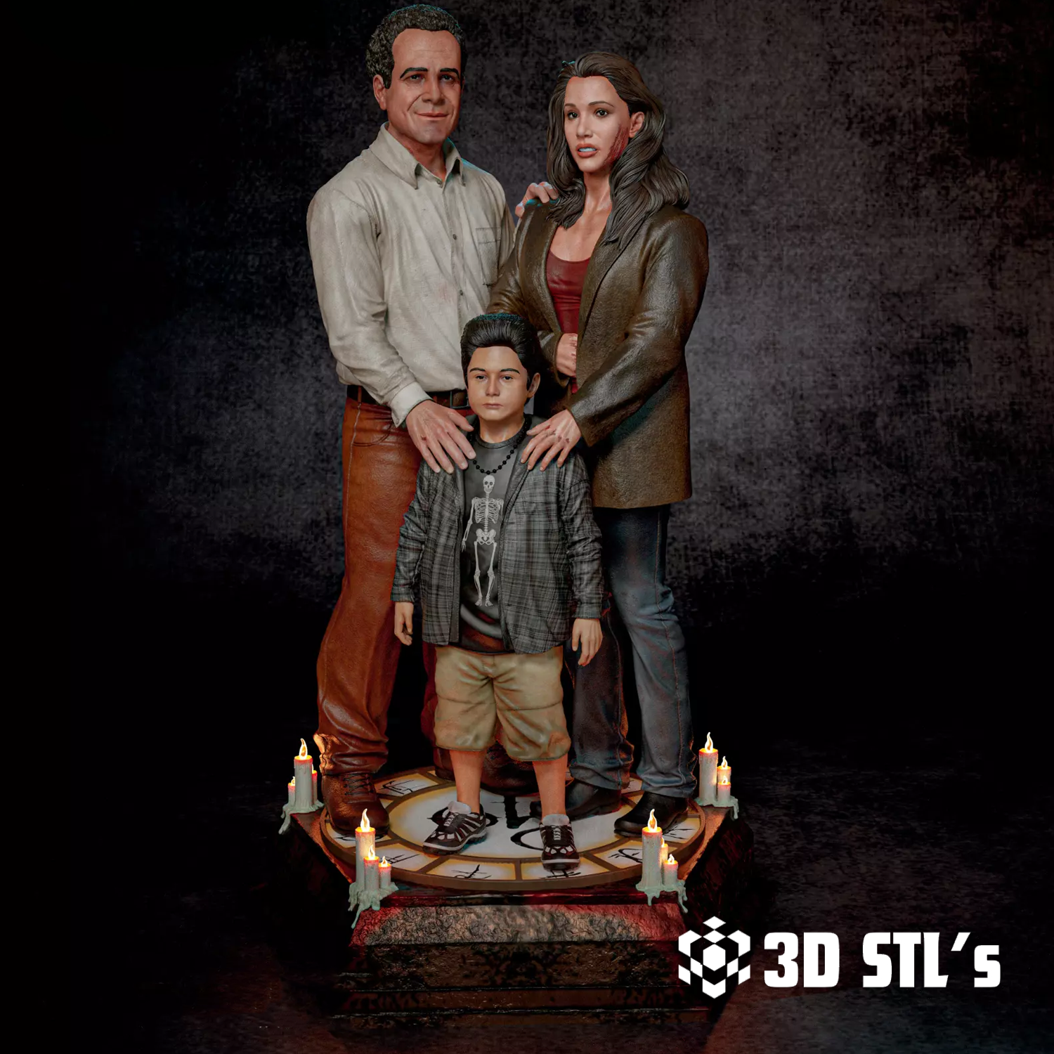 Broken Heart STL – Thirteen Ghosts Figure & Bust 3D Print