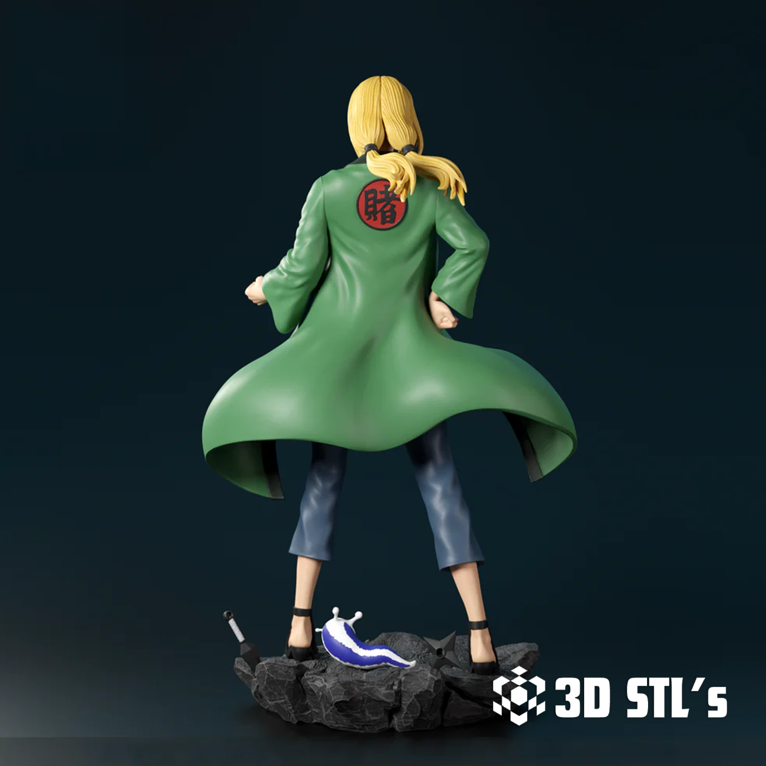 Tsunade STL – 3D print preview 2
