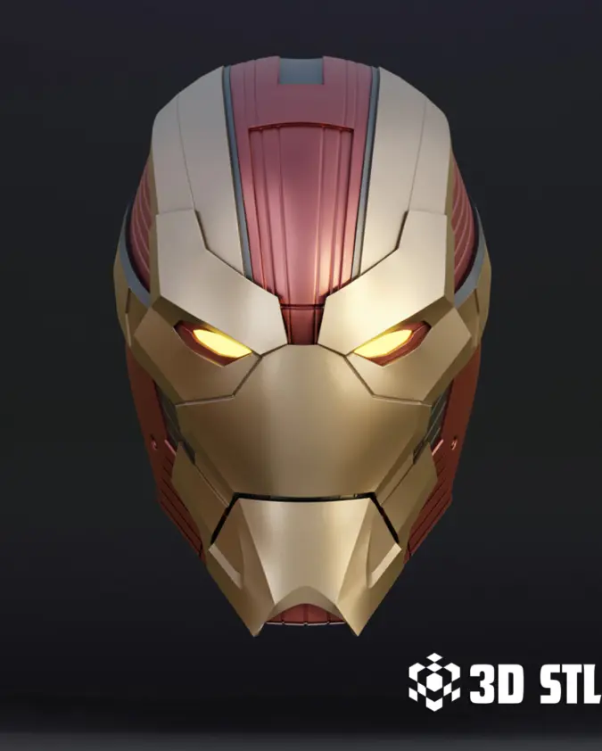 Wall Breaker Iron Man Helmet STL – Cracked Armour Cosplay