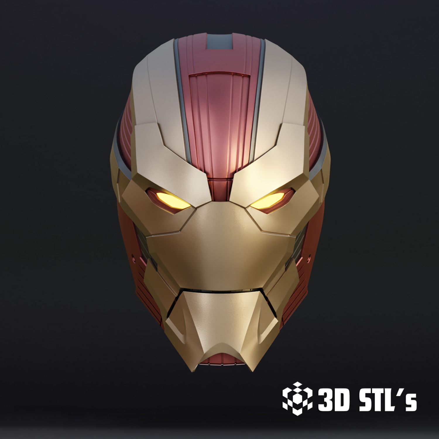 Wall Breaker Iron Man Helmet STL – Cracked Armour Cosplay