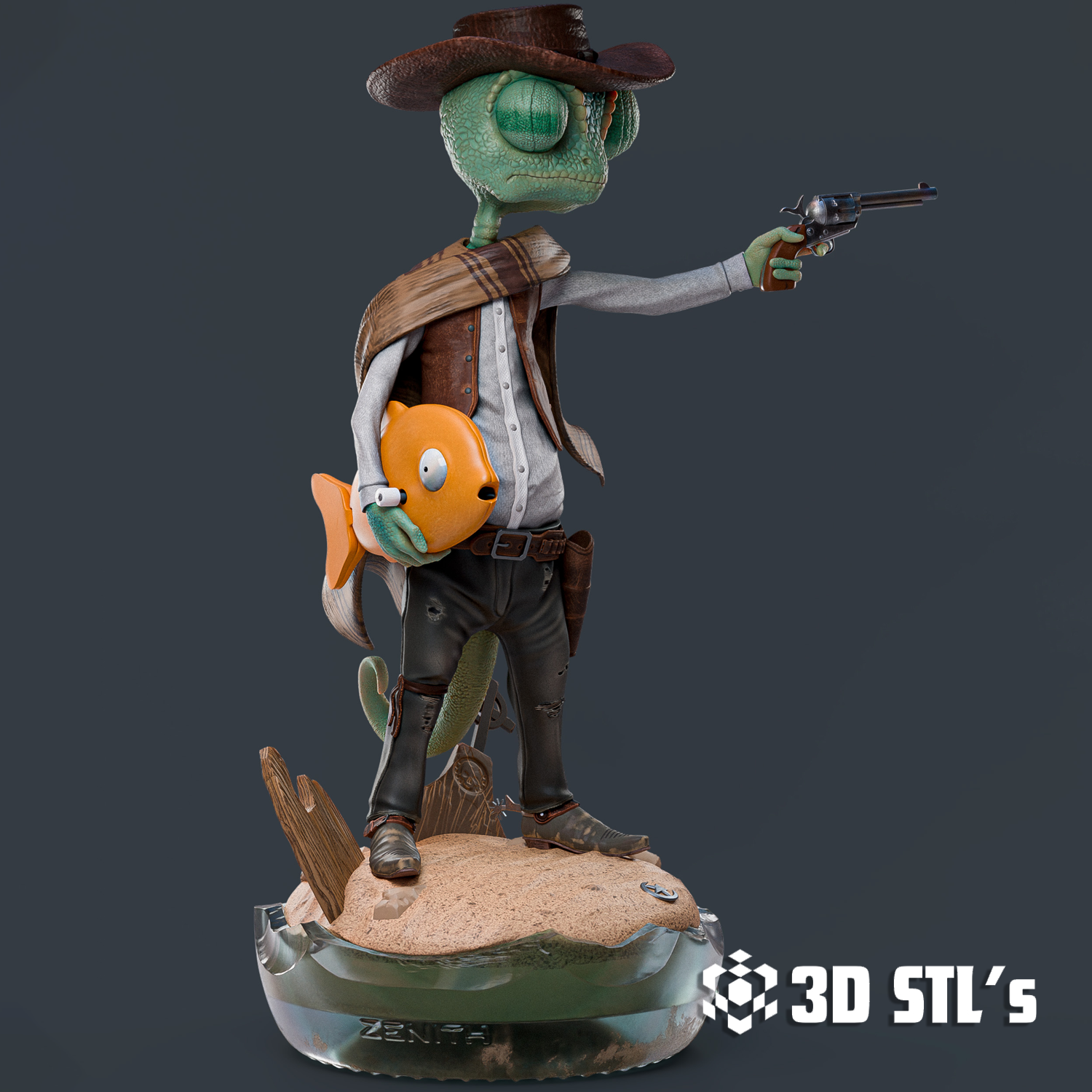 Zenith Rango STL – 3D print preview 2