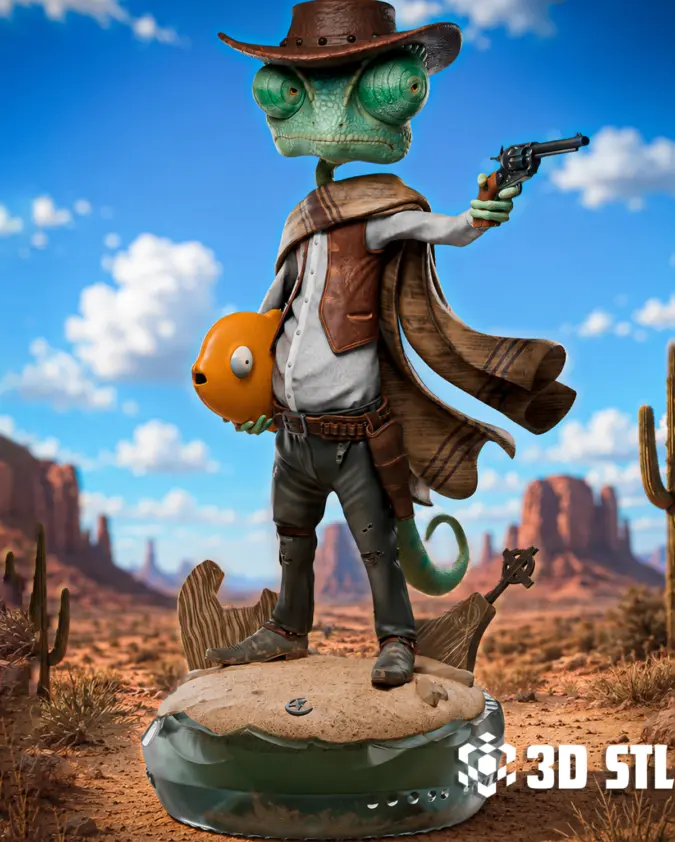 Zenith Rango STL – Fantasy Character Display Figure
