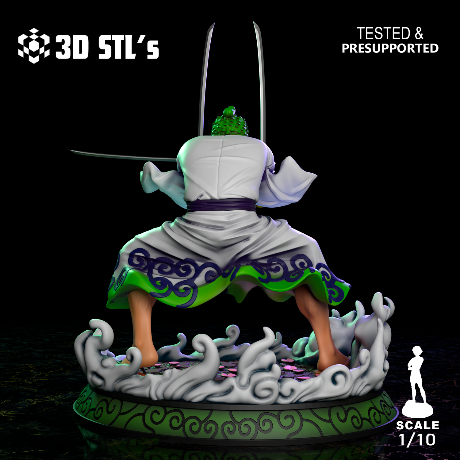 Zorojuro STL – 3D print preview 3